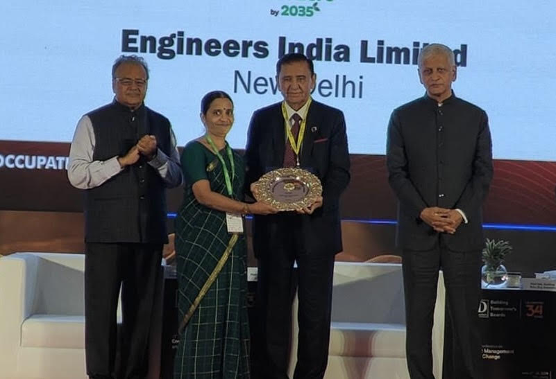 EIL has been conferred with the prestigious Golden Peacock Award