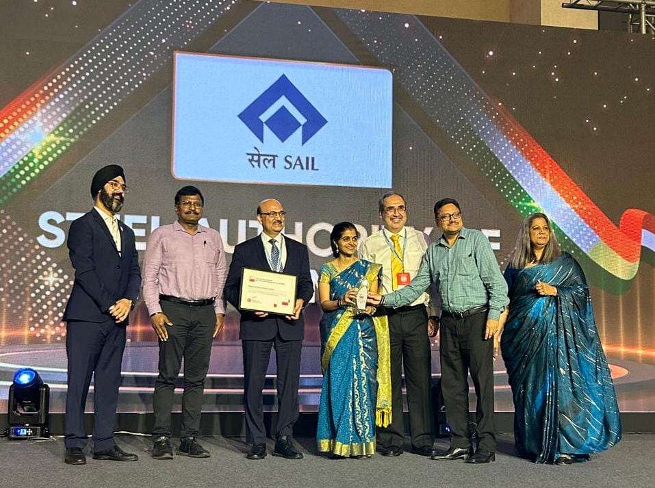 SAIL recognized as one of India's Best Employers Among Nation-Builders for 2024 by Great Place To Work Institute India