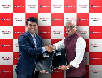 Kotak Life partners with Mahindra Finance to offer Life Insurance to customers