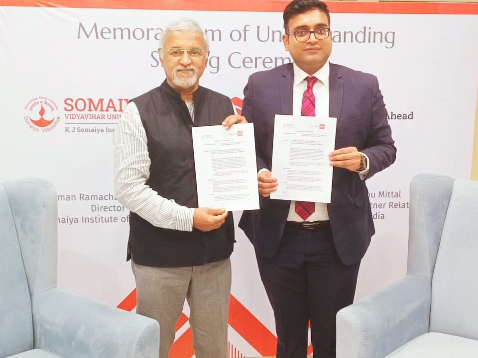ACCA and K J Somaiya Institute of Management Join Forces to Foster Excellence in Accountancy Profession
