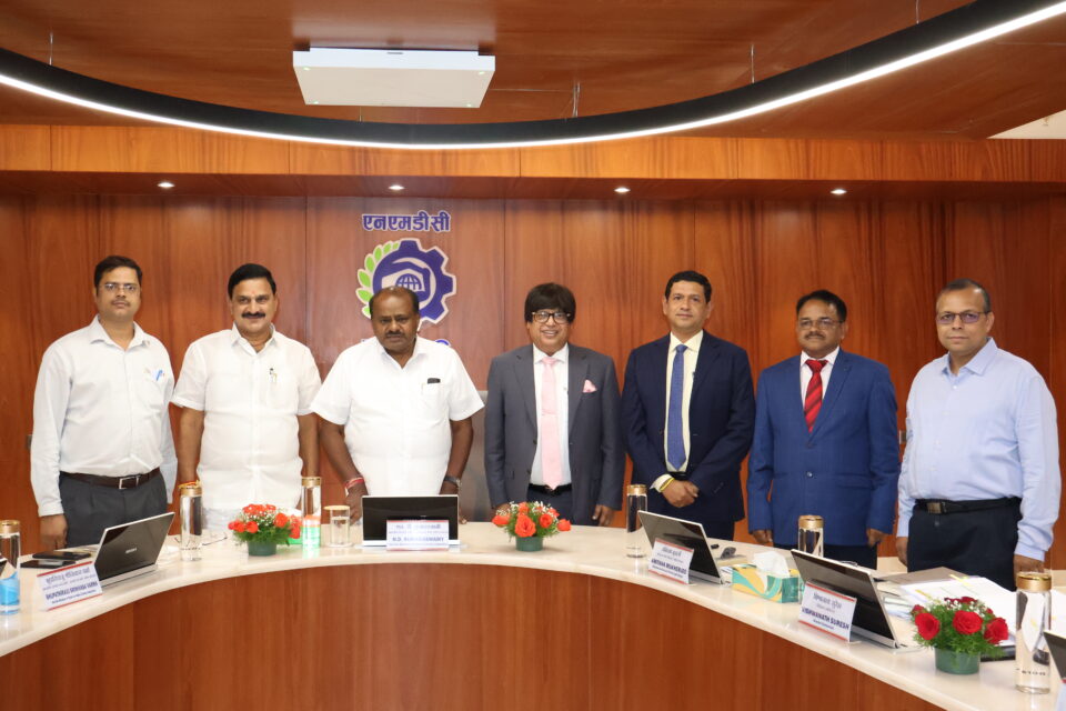 Steel Minister Encourages NMDC's Goal of 100 MnT by 2030