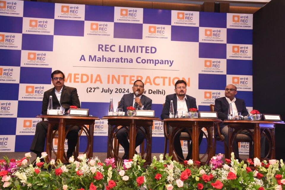 REC Q1 net profit grows 16.57 pc to Rs 3460.19 cr