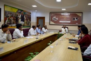  MoU was signed by the officials of both the departments at KVIC, Rajghat New Delhi office.