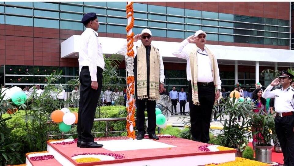 Airports Authority of India celebrates 78th Independence Day with grandeur