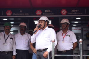 SAIL, Rourkela Steel Plant organises innovative Safety Awareness Programme with ‘Mobile Demo Van’ 