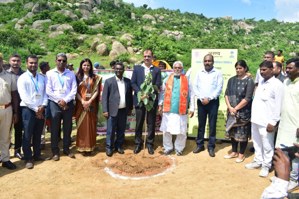 BPCL Launches Aerial Seeding through Drones to Reforest Hills in Bihar