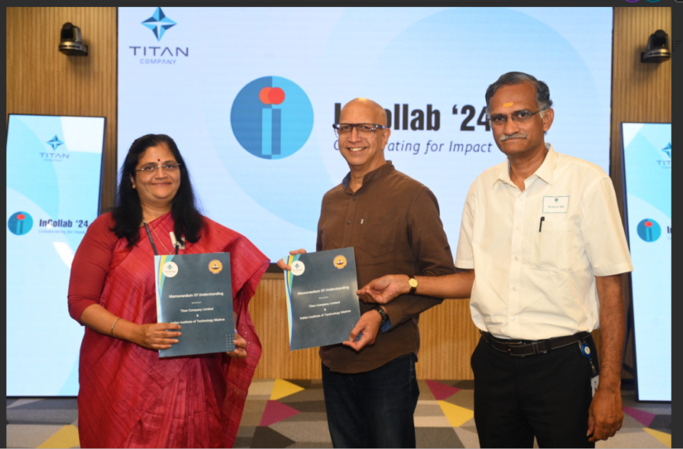 Titan Company Ltd. and Indian Institute of Technology Madras (IITM)