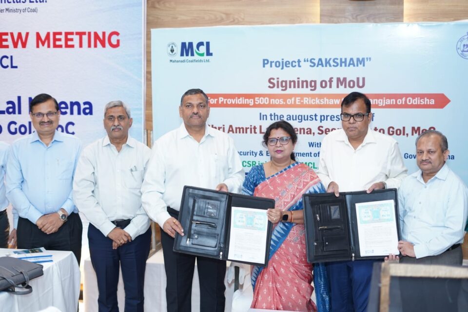 MCL Saksham project to provide 500 e-rickshaws to Divyang Jan in Odisha