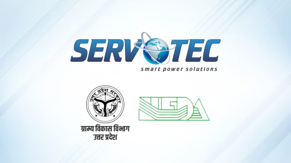 Servotech Secures Order of around 1.2 MW Solar Energy Storage and Grid Connected Systems from Rural Development Department and UPNEDA