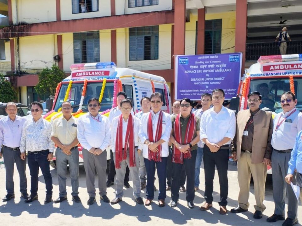 NHPC provides  two Advance Life Support Ambulance