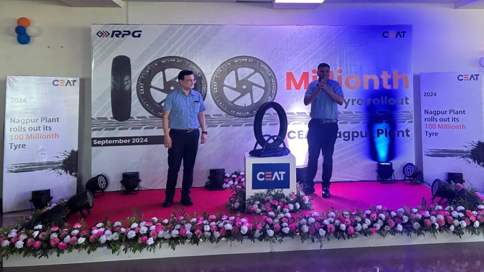 CEAT Nagpur Achieves Major Milestone with 100 Millionth Tyre Rollout