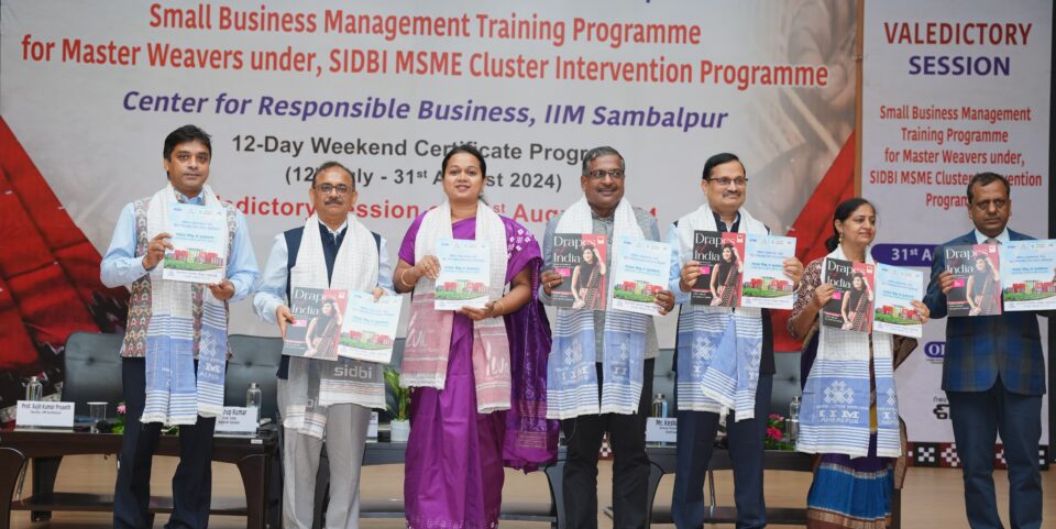 IIM SAMBALPUR HOSTS BUYER SELLER MEET FOR MASTER WEAVERS