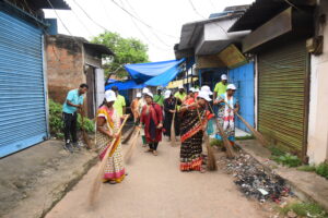 Massive Cleanliness Drive Organised by SAIL, Rourkela Steel Plant in the Steel Township
