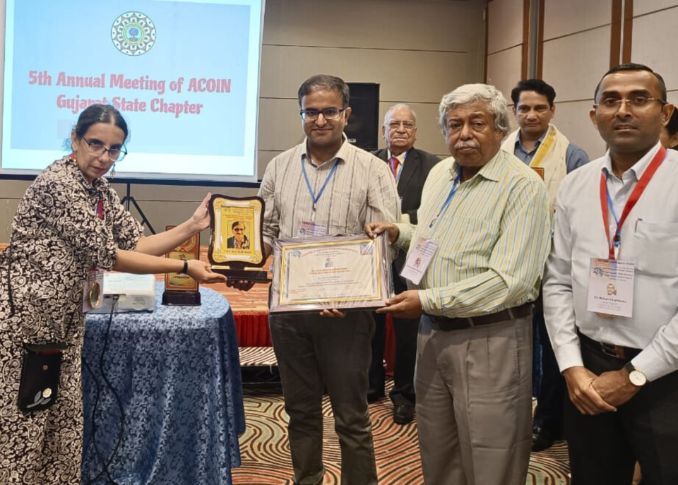 Sankara Eye Hospital Celebrates Dr. Girish Budhrani's Recognition with ACOIN Gujarat Chapter Oration