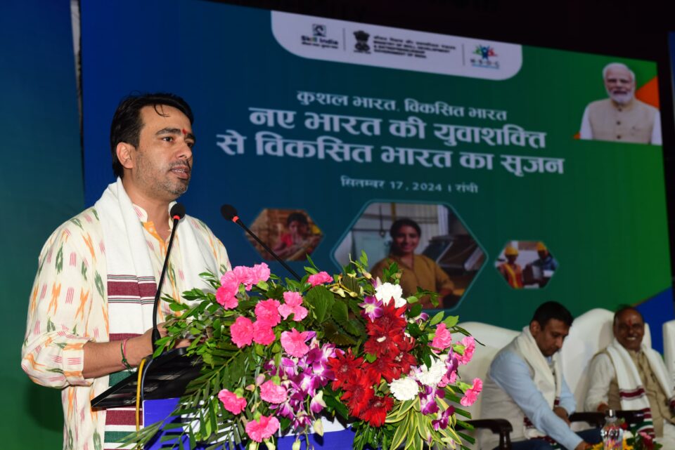 Empowering Women and Youth: Shri Jayant Chaudhary unveils an array of Skill Development initiatives in Ranchi