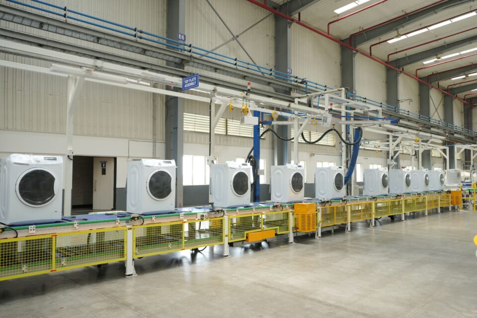 Godrej Appliances unveils fully automated manufacturing line for AI powered Front Load Washing Machines