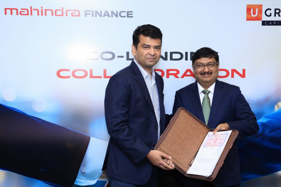 Mahindra Finance enters into a co-origination partnership with UGRO Capital Limited 