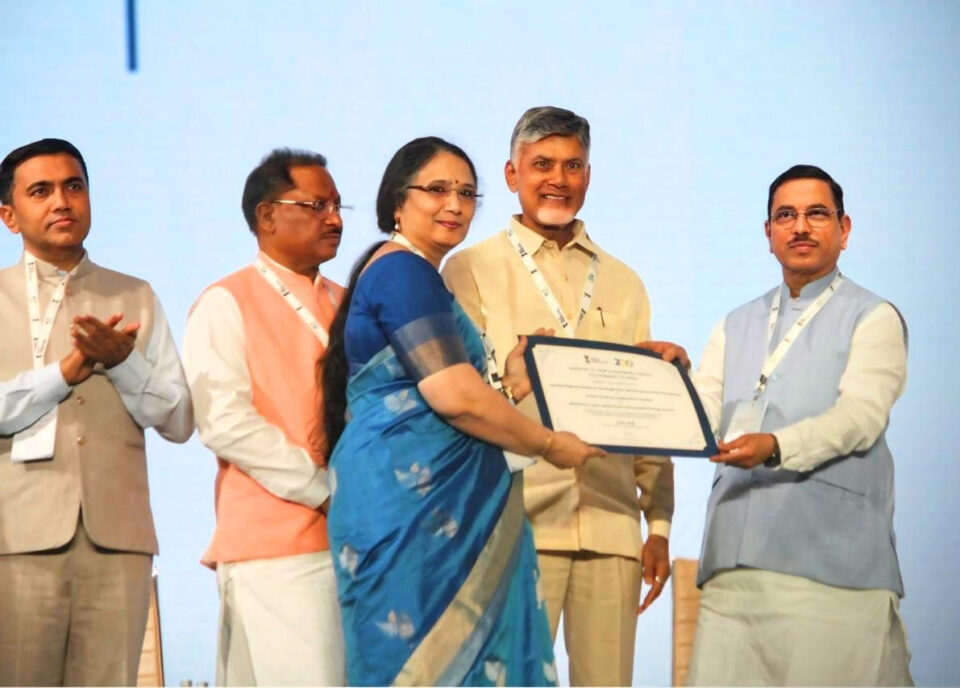 PFC receives notable recognition  for its outstanding contribution to India’s renewable energy sector.