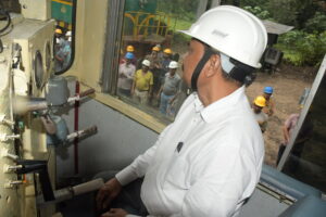 Overhauled Loco commissioned at T&RM Department of SAIL RSP
