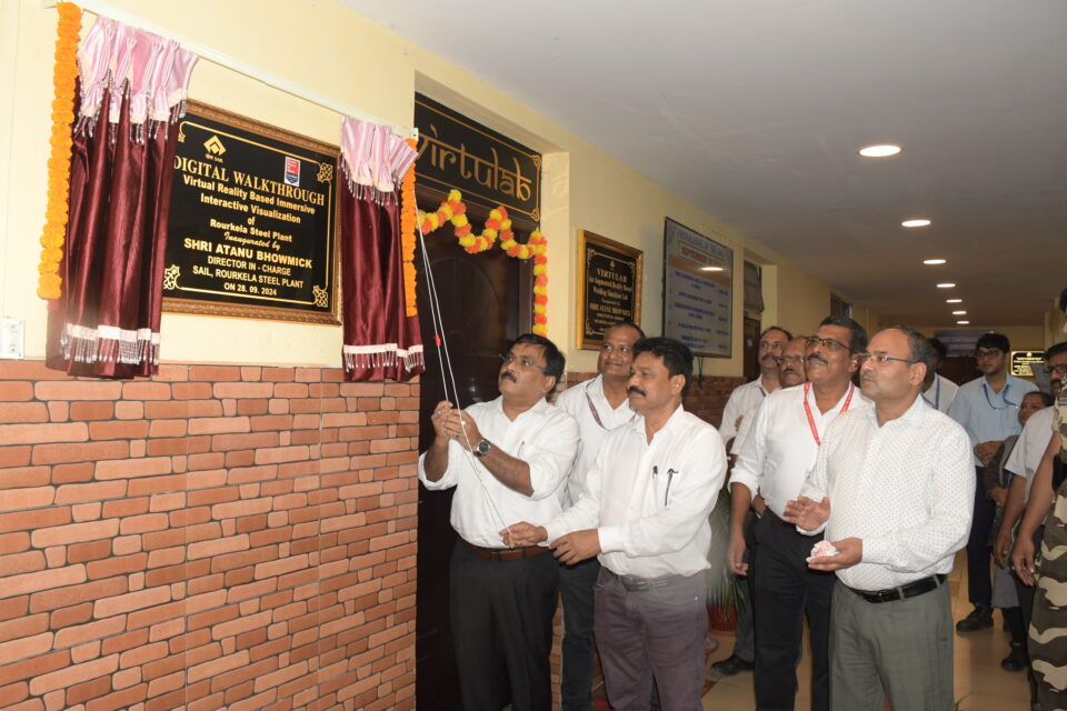 Digital Walkthrough Featuring Virtual Reality (VR) Film inaugurated at SAIL RSP