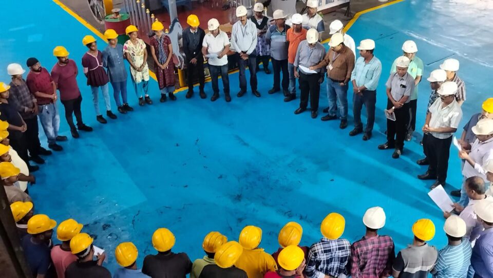 Rajbhasha Oath taking marks the Hindi Divas at SAIL RSP