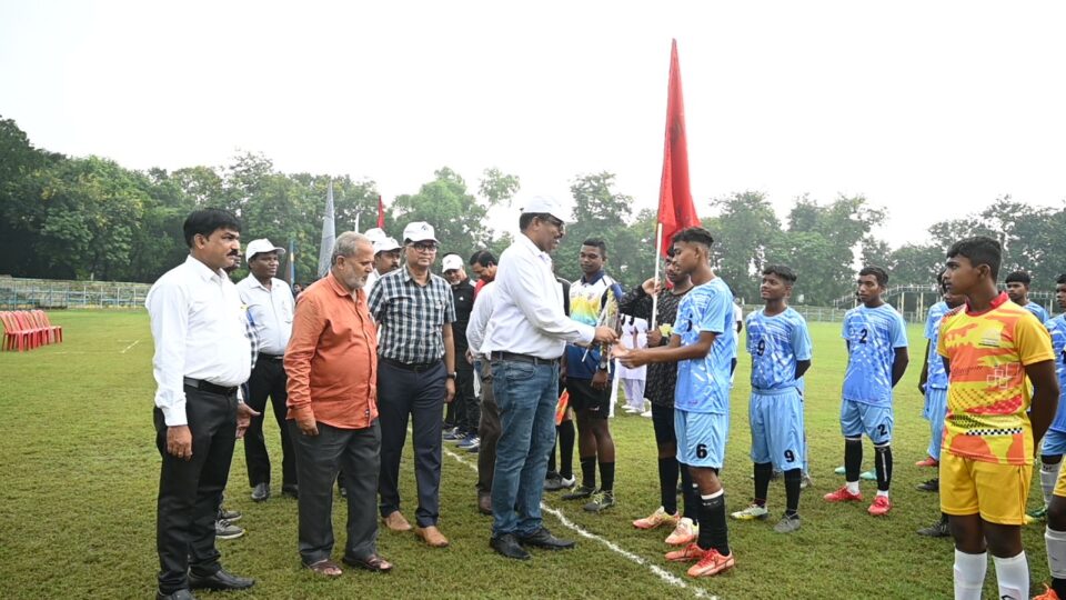 Rourkela Steel Plant Open School Football Tournament - 2024 commences -29 teams in the fray