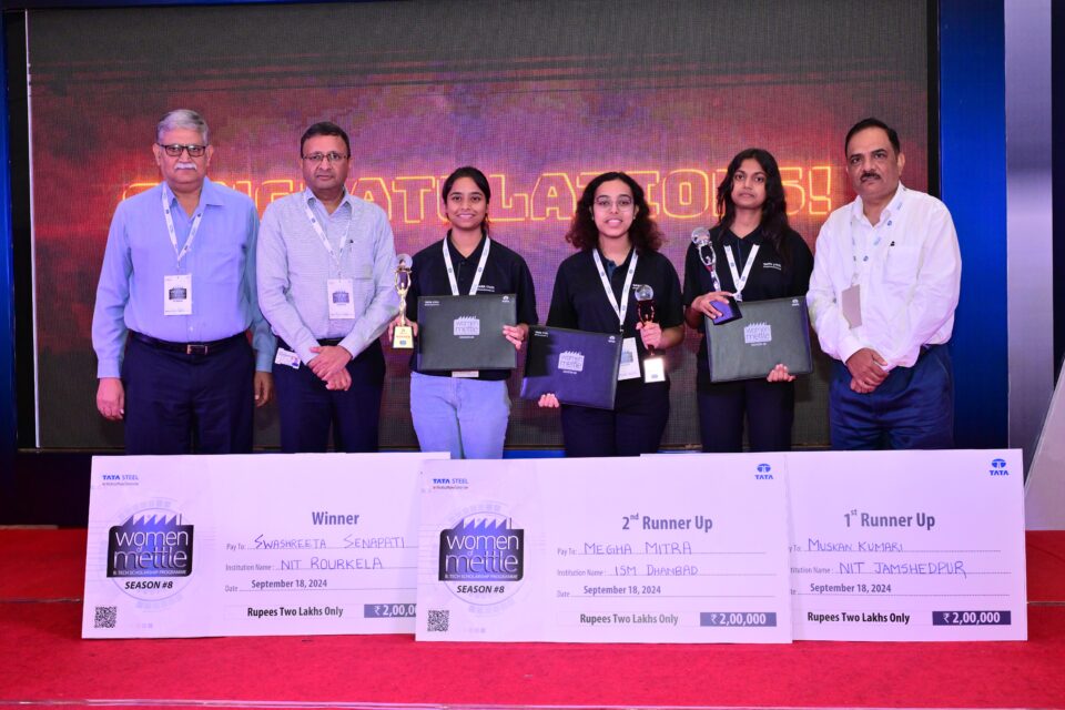 Tata Steel Announces Winners of Season 8 of 'Women Of Mettle' Scholarship Programme