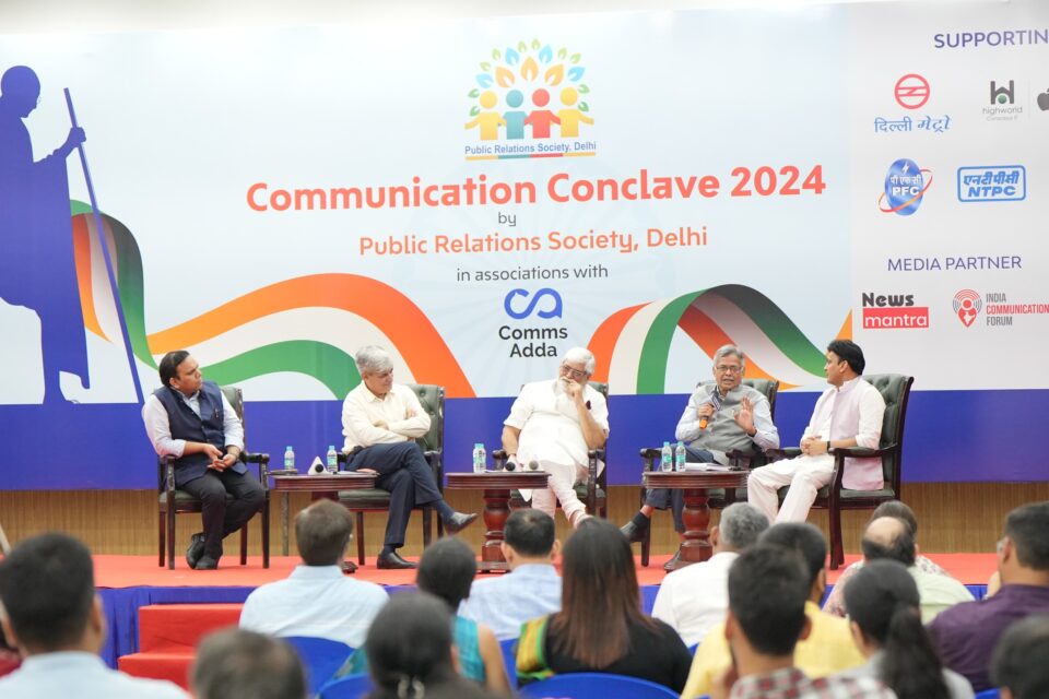 Panel Discussion at Communication Conclave 2024 Explores Gandhian Communication and Artificial Intelligence
