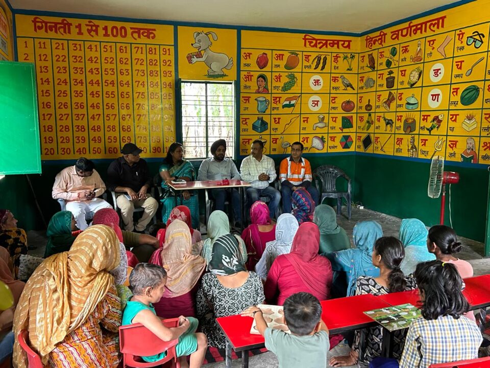 Ambuja Cements introduces Gee Saidpur children to modern learning with model Anganwadi