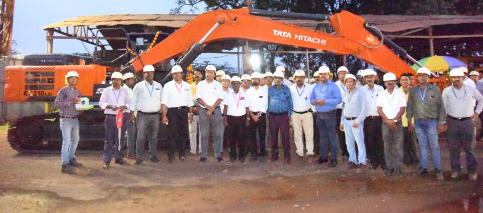 Chain Mounted Excavator inaugurated at SAIL RSP