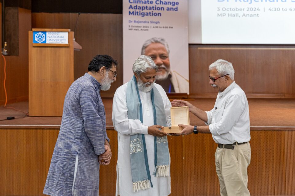 Anant National University Hosts the ‘Waterman of India’