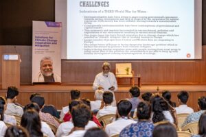 Anant National University Hosts the ‘Waterman of India’ 