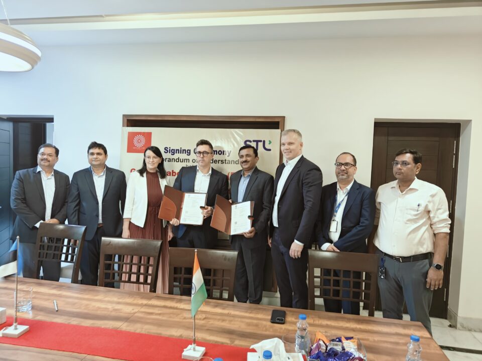 Gennet Lab Ltd in collaboration with the Estonian Embassy signs MoU with Sterlite Technologies Limited (STL)