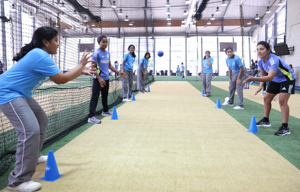 INDIA AND ENGLAND CRICKETERS INSPIRE YOUNG ATHLETES AT ICC’s CRICKET4GOOD CLINIC