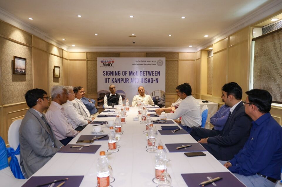 IIT Kanpur and BISAG-N Sign MoU