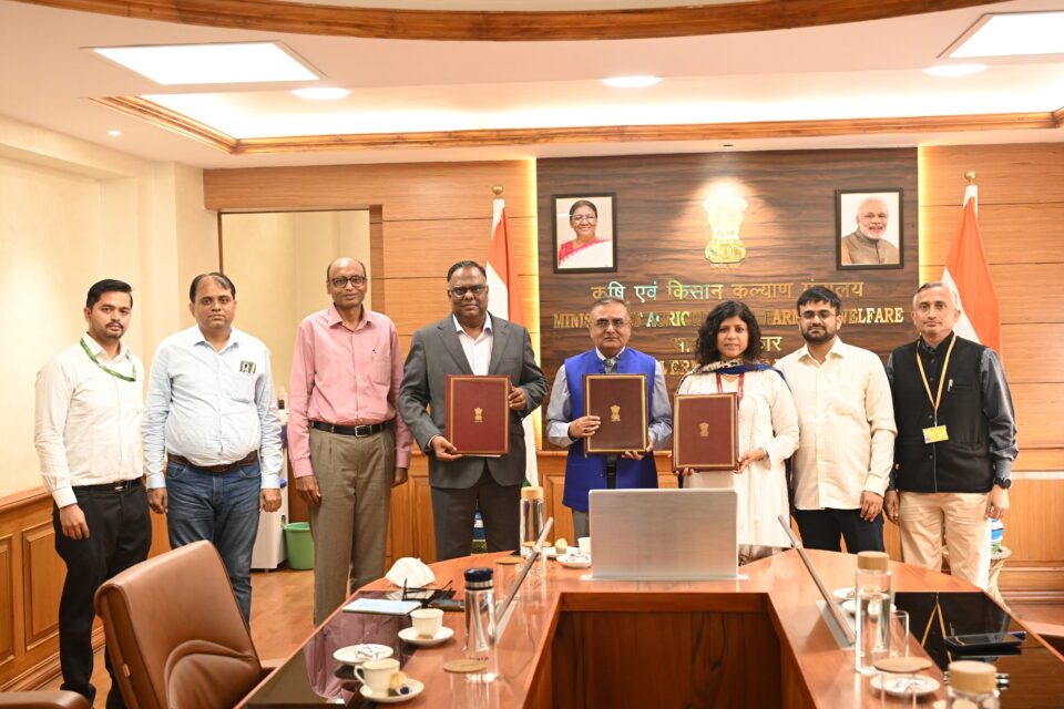IndusInd Bank Limited (IBL) and Bharat Financial Inclusion Limited (BFIL) sign MoU with Ministry of Agriculture and Farmers Welfare