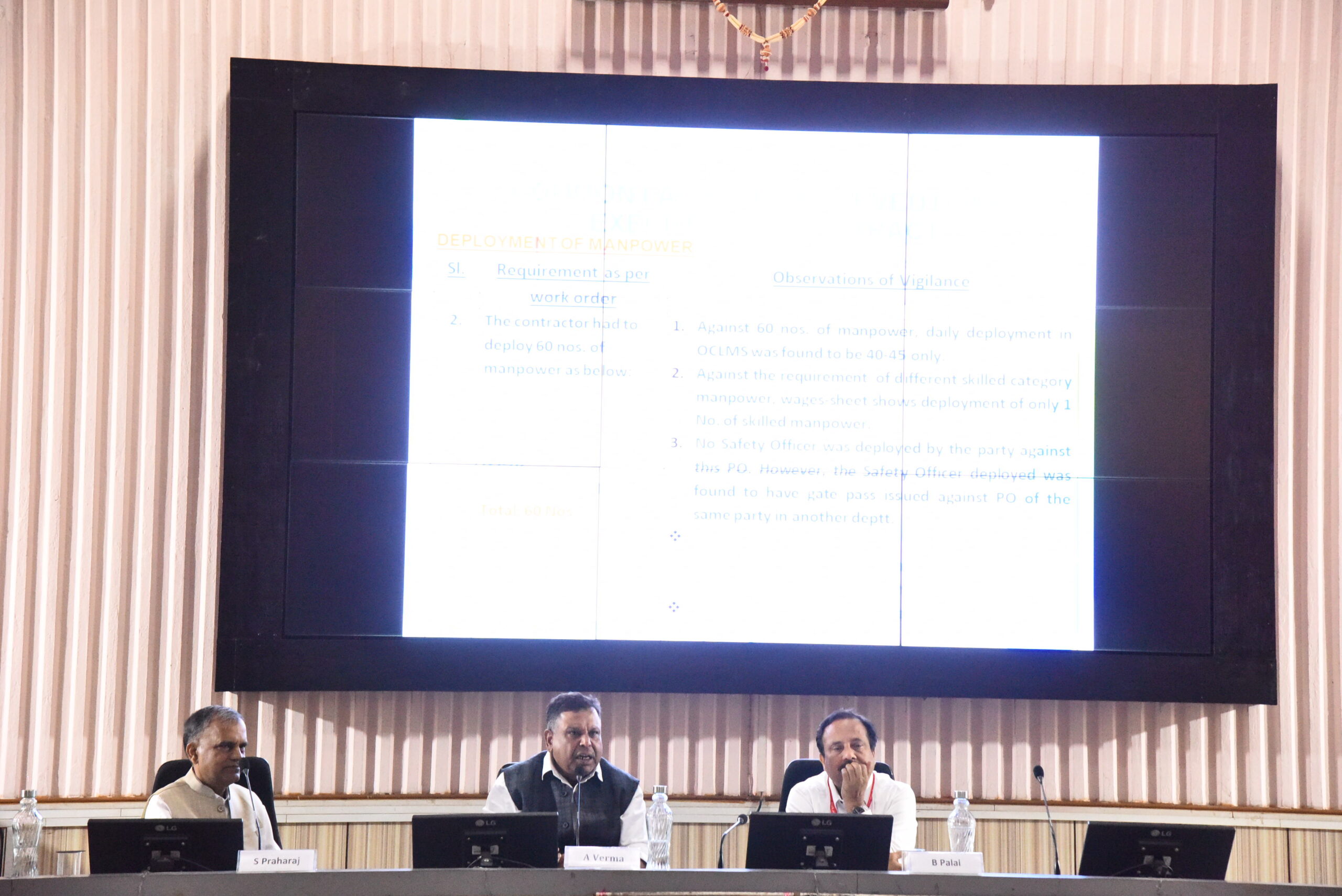 Sensitization Workshop on Processing and Execution of Contracts at SAIL RSP