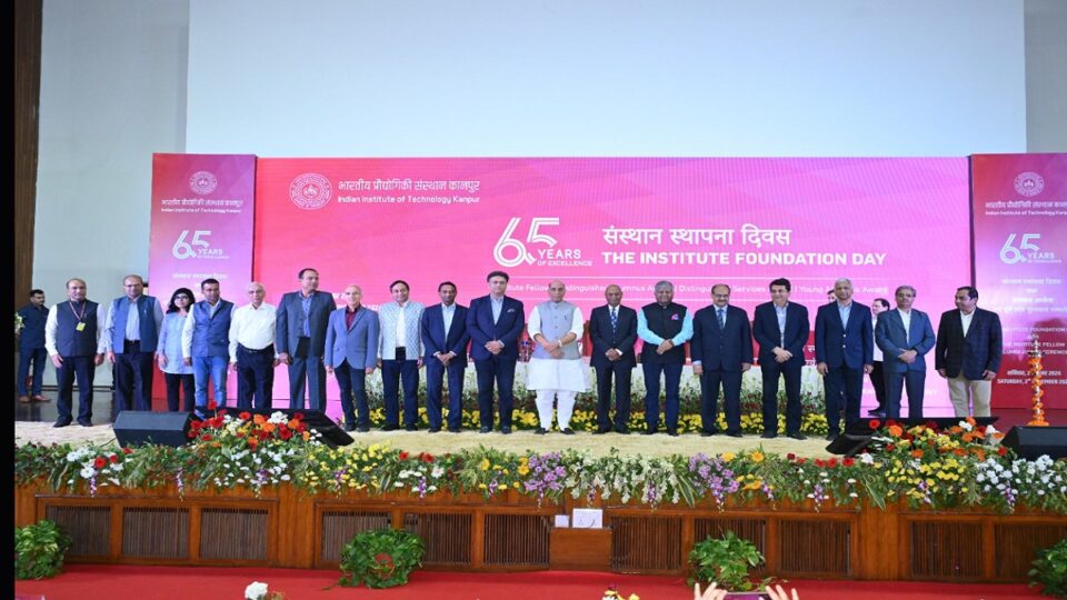 IIT Kanpur Marks 65 Years of Innovation and Excellence, Honoring Alumni and Showcasing Defence Innovation