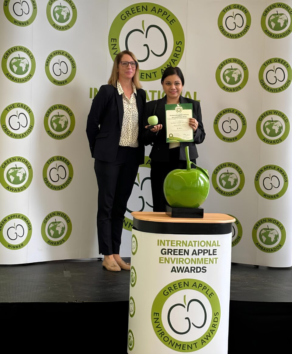 Air India SATS Wins Prestigious International Green Apple Environment Award