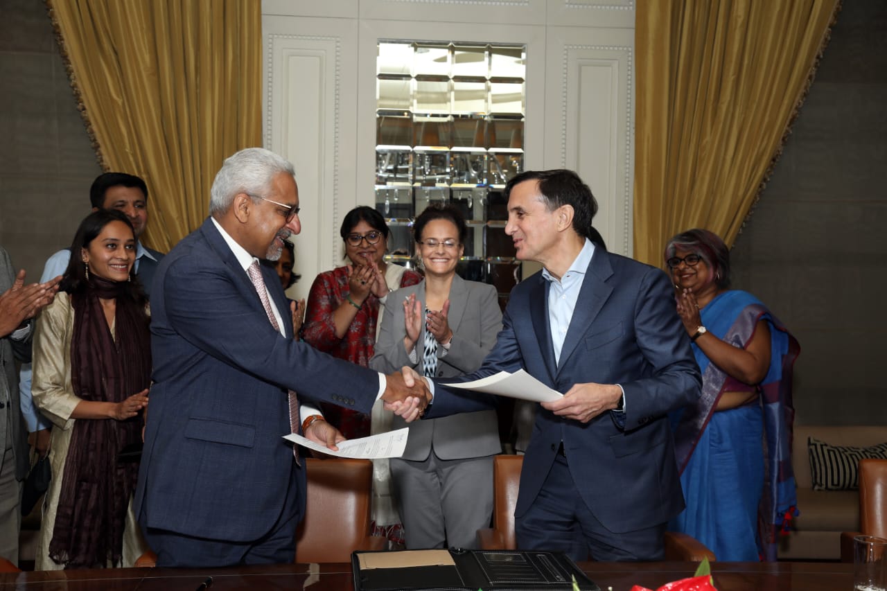 Johns Hopkins University signs an MoU with Ajit Isaac Foundation