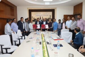 NTPC Green Energy Ltd (NGEL) today signed an MoU with Chhattisgarh State Power Generation Co Ltd (CSPGCL)