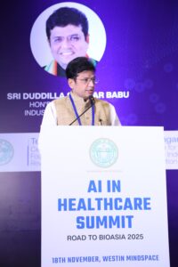 Government of Telangana Hosts the AI in Healthcare Summit – Road to BioAsia 2025