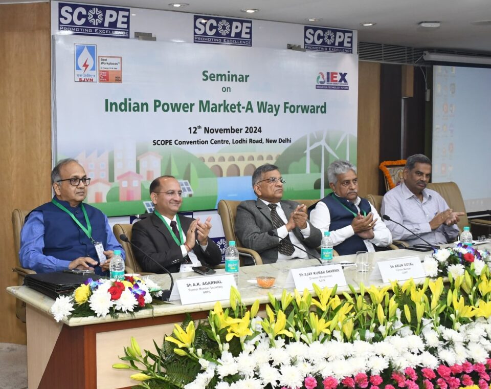 SJVN organized a Seminar on ‘Indian Power Market