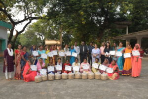 SAIL RSP imparts Mushroom Cultivation Training to 20 persons from Nuagaon Block