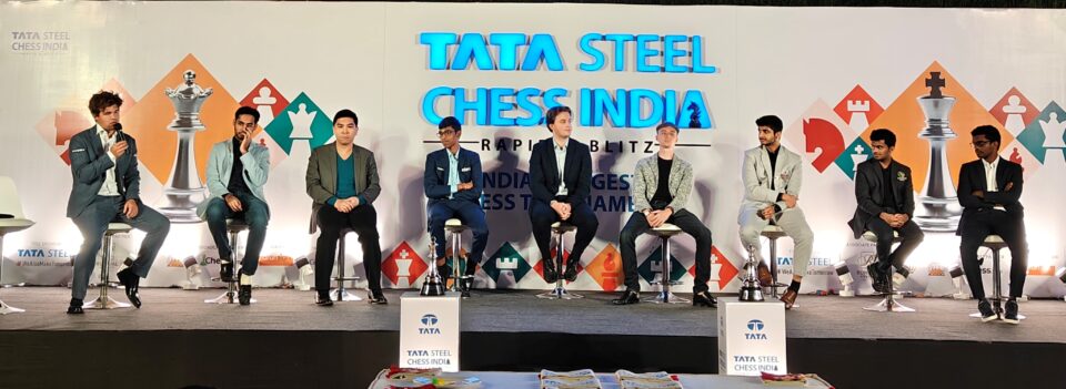 KOLKATA GEARED UP TO WATCH THE SUPERSTARS OF CHESS FRATERNITY IN ACTION AT TATA STEEL CHESS INDIA TOURNAMENT 