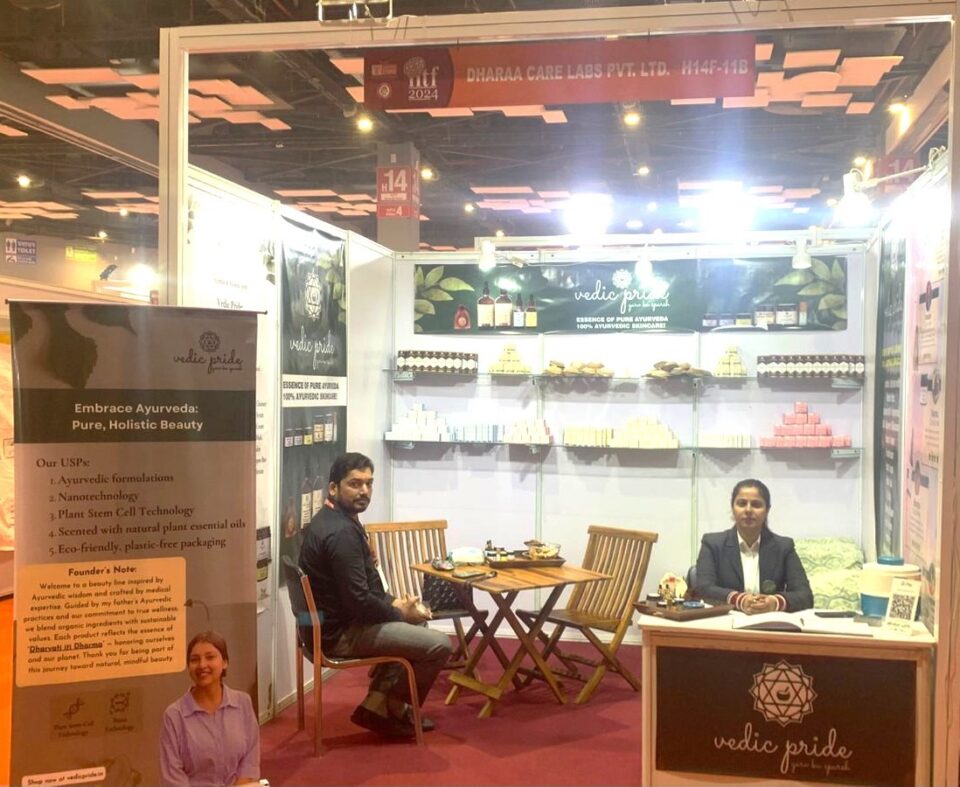 Vedic Pride Showcases Innovative Ayurvedic Products at IITF 2024