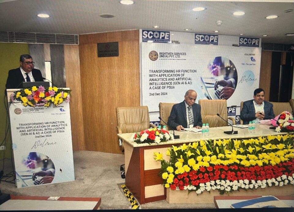 CMD HUDCO inaugurates program on application of AI and GEN AI in HR functions in PSU’s