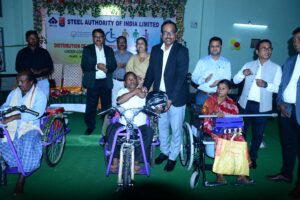 SAIL RSP provides prosthetics and assistive devices to Divyangjans and Senior Citizens 