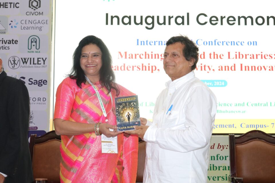 Dr. Lata Suresh's Book Transformative Leadership at KIIT University