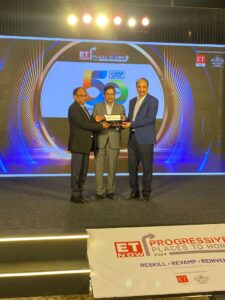 NTPC Limited has been recognised as one of the Progressive Places to Work 2024 by “ET Edge – A Times Group Initiative”.